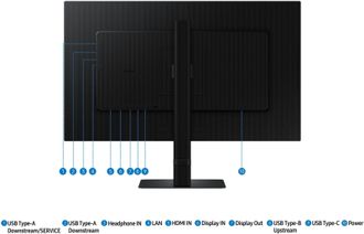 Монітор Samsung 27" ViewFinity HRM S60UD Monitor (LS27D604UAIXCI) - фото 4 Монітор Samsung 27" ViewFinity HRM S60UD Monitor (LS27D604UAIXCI) - фото 4