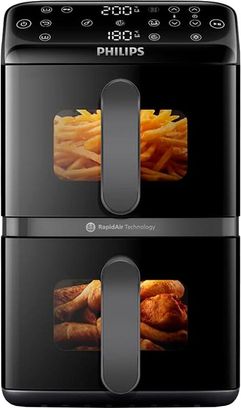 Мультипечь Philips Airfryer Stacked Dual Basket Series 4000 NA460/00 Europe - фото 1 Мультипечь Philips Airfryer Stacked Dual Basket Series 4000 NA460/00 Europe - фото 1