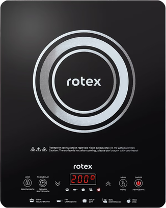 Індукційна настільна плита ROTEX RIO225-G - фото 1 Індукційна настільна плита ROTEX RIO225-G - фото 1