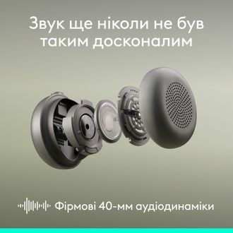 Гарнітура Logitech Zone Wireless 2 ES Off-White (981-001508) - фото 3