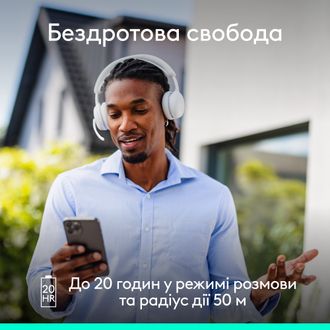 Гарнітура Logitech Zone Wireless 2 ES Off-White (981-001508) - фото 5