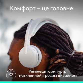 Гарнітура Logitech Zone Wireless 2 ES Off-White (981-001508) - фото 7