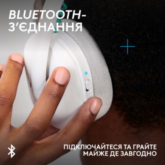 Гарнітура Logitech G325 Lightspeed White (981-001531) - фото 5 Гарнітура Logitech G325 Lightspeed White (981-001531) - фото 5