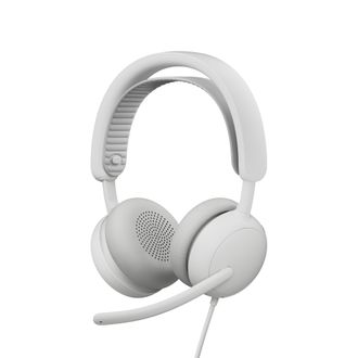 Гарнітура Logitech Zone Wired 2 USB Off-White (981-001621) - фото 1 Гарнітура Logitech Zone Wired 2 USB Off-White (981-001621) - фото 1