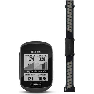 Велонавигатор Garmin Edge 130 Plus HRM Bundle (010-02385-11) - фото 1