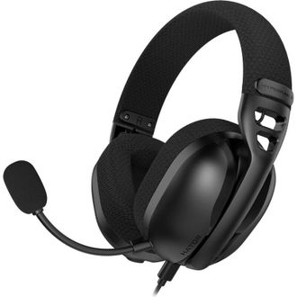 Навушники HATOR HYPERPUNK 3 Hi-Res (ESH10) USB7.1 black, Bluetooth phone calls, SyncHUB - фото 1