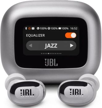 Наушники TWS JBL Live Buds 3 Silver (JBLLIVEBUDS3SIL) - фото 1 Наушники TWS JBL Live Buds 3 Silver (JBLLIVEBUDS3SIL) - фото 1