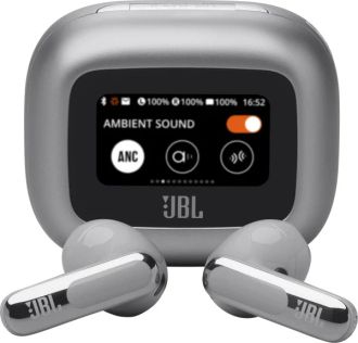 Навушники TWS JBL Live Flex 3 Silver (JBLLIVEFLEX3SIL) - фото 1