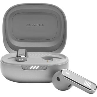 Наушники JBL Live Flex Silver (JBLLIVEFLEXSVR) - фото 1