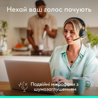 Навушники Logitech Zone Wireless 2 ES Graphite (981-001503) - фото 2