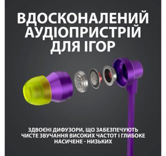Наушники Logitech G333 Purple (981-000936) - фото 2 Наушники Logitech G333 Purple (981-000936) - фото 2