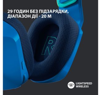 Навушники Logitech Lightspeed Wireless RGB Gaming Headset G733 Blue (981-000943) - фото 3
