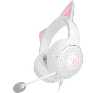 Навушники Razer Kraken Kitty V2, White (RZ04-04730600-R3M1) - фото 3 Навушники Razer Kraken Kitty V2, White (RZ04-04730600-R3M1) - фото 3