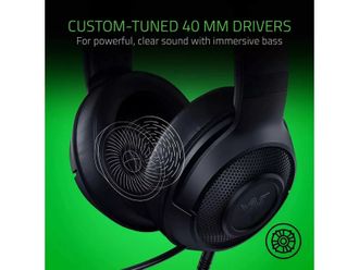 Навушники Razer Kraken X Essential Wired Gaming Headset Black (RZ04-02950100-R3C1) - фото 3 Навушники Razer Kraken X Essential Wired Gaming Headset Black (RZ04-02950100-R3C1) - фото 3