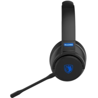 Навушники Sades SA-202 Runner Black/Blue (sa202bkb) - фото 3