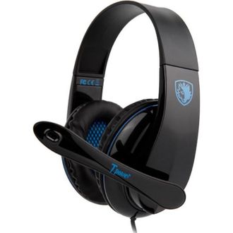 Наушники Sades SA-701 Black/Blue (sa701blj) - фото 2 Наушники Sades SA-701 Black/Blue (sa701blj) - фото 2