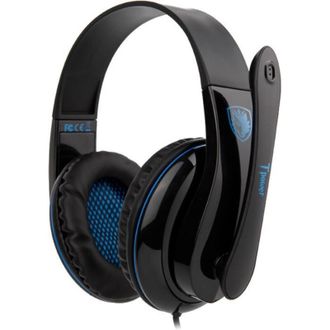 Наушники Sades SA-701 Black/Blue (sa701blj) - фото 3 Наушники Sades SA-701 Black/Blue (sa701blj) - фото 3