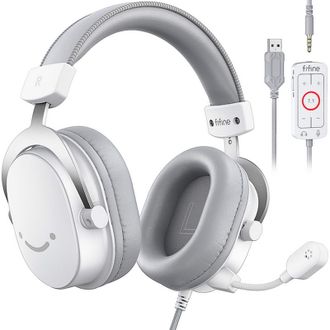 Гарнитура игровая Fifine H9W White - фото 1