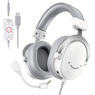 Гарнитура игровая Fifine H9W White - фото 3