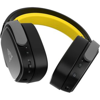 Навушники Ajazz AHM09 MAX Black/Gray/Yellow (AHM09-MAX-BGY) - фото 4 Навушники Ajazz AHM09 MAX Black/Gray/Yellow (AHM09-MAX-BGY) - фото 4