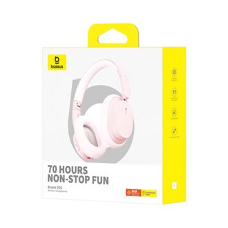Бездротові навушники Baseus Bowie D05 Encok Wireless Baby Pink (A00024600413-Z1) - фото 2