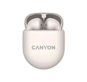 Навушники Canyon TWS-6 Beige (CNS-TWS6BE) - фото 1