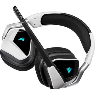 Наушники Corsair Void RGB Elite Wireless White (CA-9011202-EU) - фото 4 Наушники Corsair Void RGB Elite Wireless White (CA-9011202-EU) - фото 4