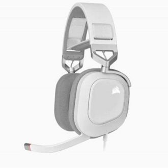 Гарнiтура Corsair HS80 RGB USB Headset White (CA-9011238-EU) - фото 1