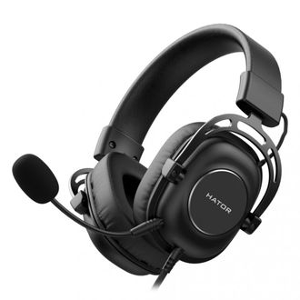 Гарнітура Hator Hypergang 7.1X USB Black (HTA-844) - фото 2 Гарнітура Hator Hypergang 7.1X USB Black (HTA-844) - фото 2