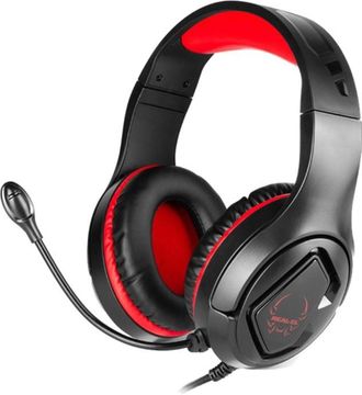 Гарнітура REAL-EL GDX-7590 Black/Red - фото 1 Гарнітура REAL-EL GDX-7590 Black/Red - фото 1