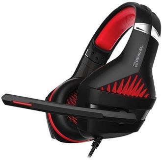 Гарнітура REAL-EL GDX-7600 Black/Red - фото 1