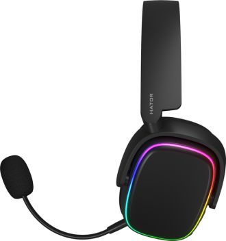 Наушники Hator Phoenix 7.1 RGB + Stellar Pro Black (НТR-001) - фото 2 Наушники Hator Phoenix 7.1 RGB + Stellar Pro Black (НТR-001) - фото 2