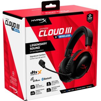 Навушники HyperX Cloud III S Black/Red (A59Z0AA) - фото 5