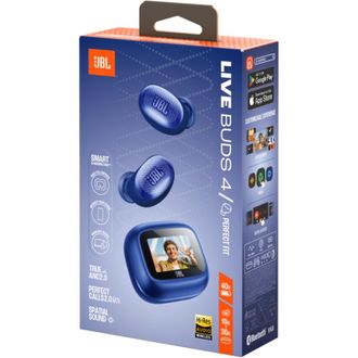 Навушники JBL Live Buds 4 Blue (JBLLIVEBUDS4BLU) - фото 5 Навушники JBL Live Buds 4 Blue (JBLLIVEBUDS4BLU) - фото 5
