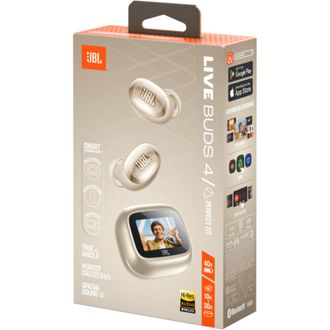 Навушники JBL Live Buds 4 Sand (JBLLIVEBUDS4CPG) - фото 5