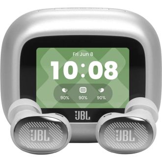 Навушники JBL Live Buds 4 Silver (JBLLIVEBUDS4SIL) - фото 1