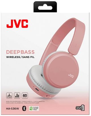 Наушники Bluetooth JVC HA-S36W Pink (HA-S36W-P-U) - фото 5