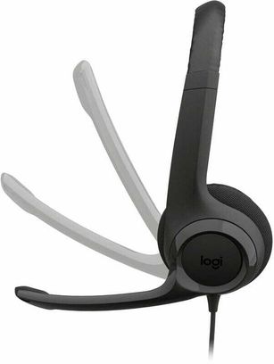 Навушники Logitech H390 USB-C Midnight Black (981-001576) - фото 3