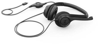 Навушники Logitech H390 USB-C Midnight Black (981-001576) - фото 5