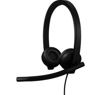 Навушники Logitech H570e Corded for Business Stereo Teams USB-A Black (981-001430) - фото 1