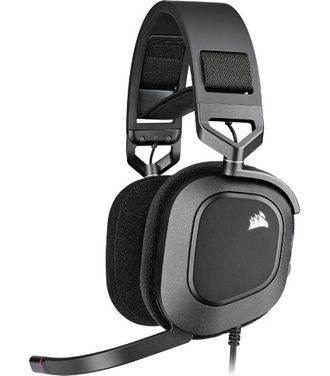 Навушники Corsair HS80 RGB USB Headset Carbon (CA-9011237-EU) - фото 1