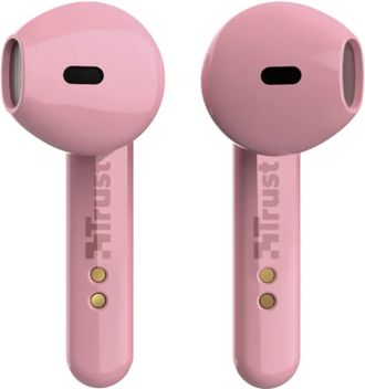 Навушники Trust Primo Touch True Wireless Mic Pink (23782) - фото 3 Навушники Trust Primo Touch True Wireless Mic Pink (23782) - фото 3