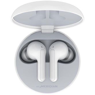 Навушники TWS ("повністю бездротові") LG TONE Free FN4 True Wireless White (HBS-FN4.ABRUWH) - фото 1