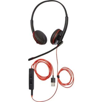 Наушники Poly BlackWire C3225 USB-A HS Stereo Black (80S11AA) - фото 4 Наушники Poly BlackWire C3225 USB-A HS Stereo Black (80S11AA) - фото 4