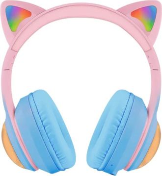 Навушники Proove Kids LumiCat (APP) blue/pink (HPLC0001AP26) - фото 2 Навушники Proove Kids LumiCat (APP) blue/pink (HPLC0001AP26) - фото 2