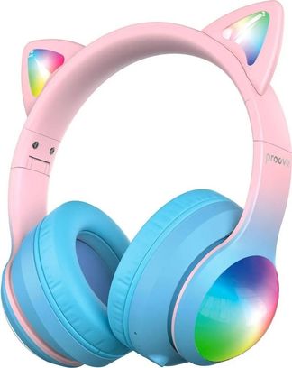 Навушники Proove Kids LumiCat (APP) blue/pink (HPLC0001AP26) - фото 1 Навушники Proove Kids LumiCat (APP) blue/pink (HPLC0001AP26) - фото 1