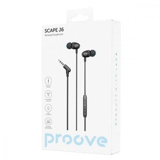 Провідні навушники Proove Scape J6 (3.5mm) (black) (WESJ60000801) - фото 2