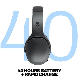Наушники Skullcandy Crusher Active Wireless Coal (S6EVW-T992) - фото 4 Наушники Skullcandy Crusher Active Wireless Coal (S6EVW-T992) - фото 4