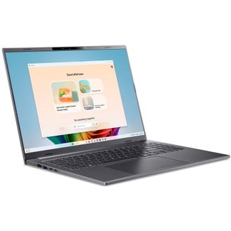 Ноутбук Acer Aspire 16 AI A16-52MT-91B0 (NX.JNPAA.002) Steel Gray - фото 3 Ноутбук Acer Aspire 16 AI A16-52MT-91B0 (NX.JNPAA.002) Steel Gray - фото 3
