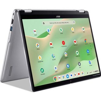 Ноутбук Acer Chromebook Spin 314 CP314-2HN-329V (NX.KYJEU.001) Sparkly Silver - фото 1
